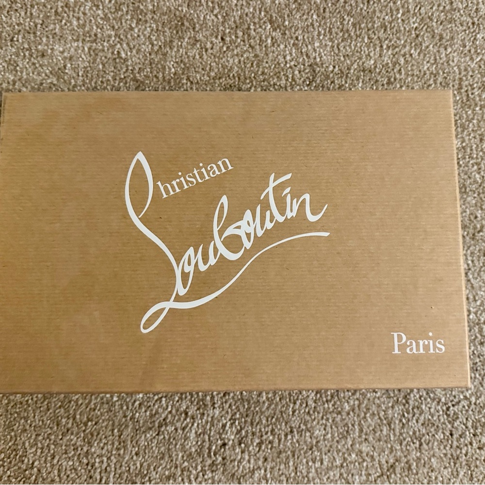 NWB Christian Louboutin Pigalle 85 Nude Pumps - Picture 9 of 10